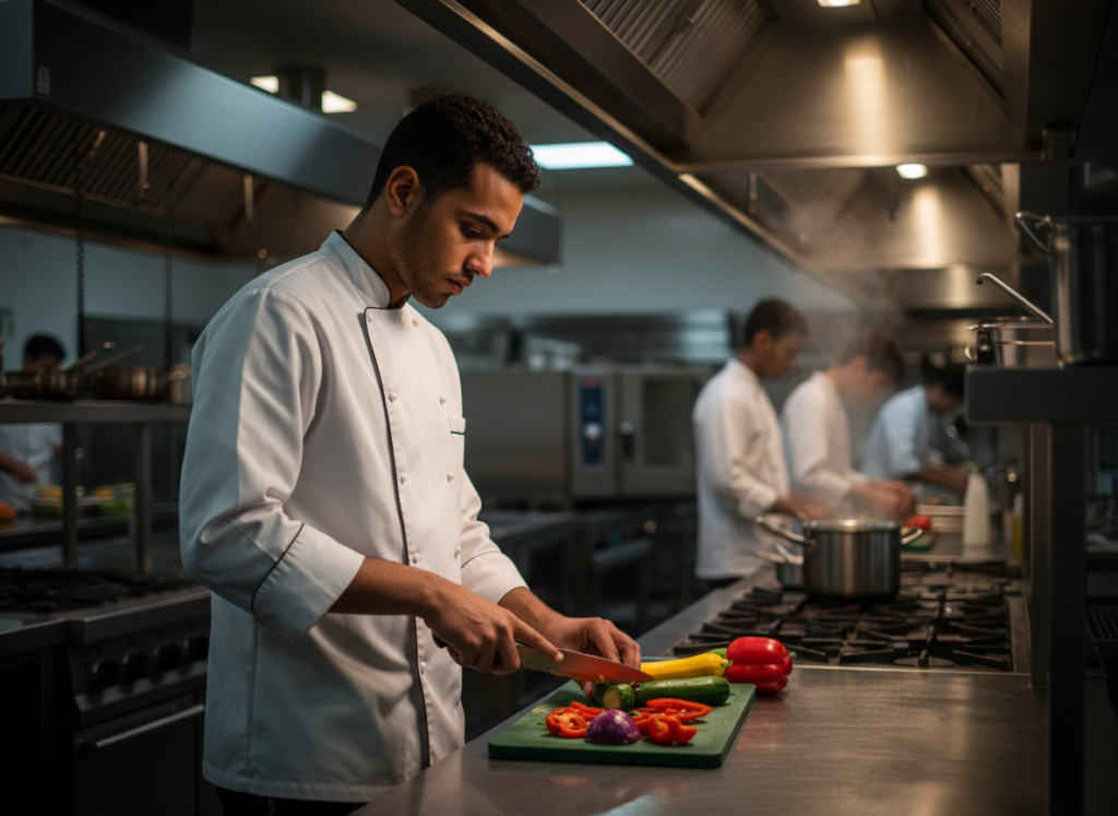 Arraigo para la Formación: Estudia y regulariza tu estatus focused chef training (landscape)